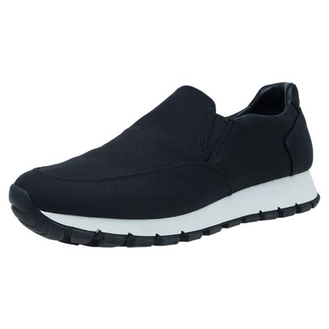 prada sneakers sale women's|Prada slip on sneakers women.